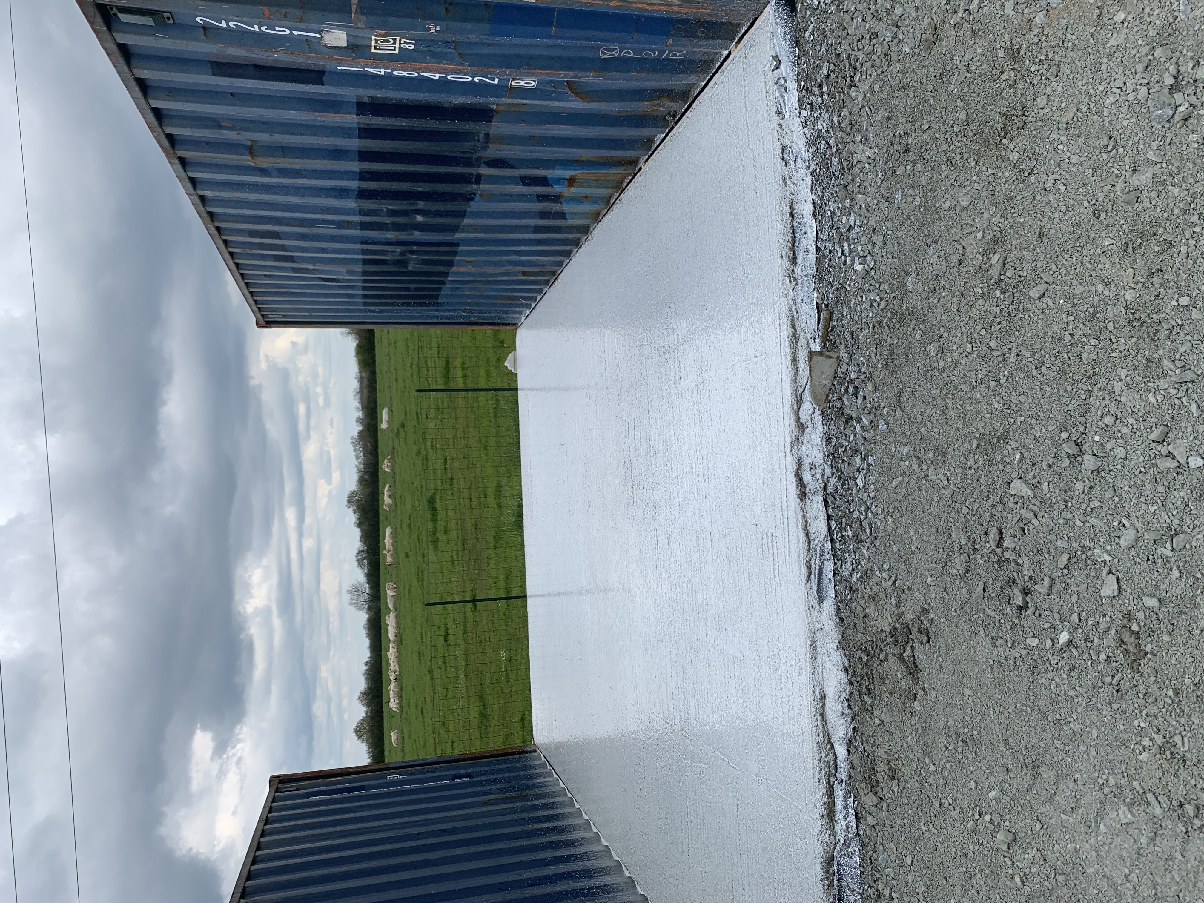 Dalle — ragréage et talochage